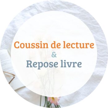 Coussin de lecture / Repose livre