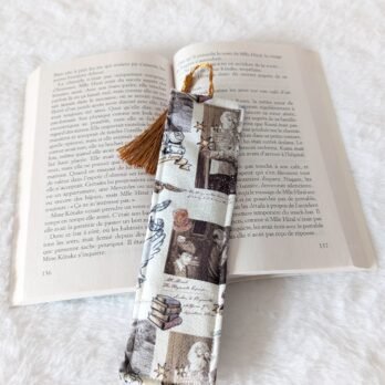 Marque page , en coton , rembourré, avec pompon ,Harry Potter / film